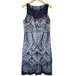 Sue wong deco beaded new years dress. Eras Taylor swift style. Never worn.